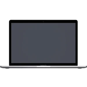 MacBook Pro display optimized for streaming live television content using the iptvon service application.
