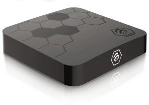 BuzzTV Android set-top box configured to run iptvon for seamless live TV and on-demand streaming.